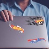 image:imageHot Wheels Badge Adhesive Vinyl DecalRedBlue