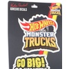 image:imageHot Wheels Badge Adhesive Vinyl DecalYellowGray