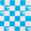 image:imageBonjour Fte Hot Wheels Blue Foil Checker Napkins Pack of 20 65
