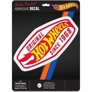 image:imageHot Wheels Badge Adhesive Vinyl DecalRedYellow