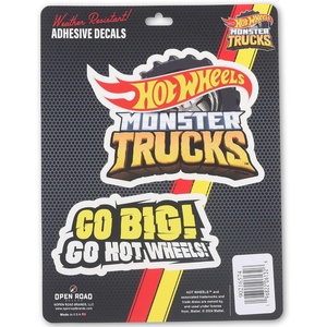 image:imageHot Wheels Badge Adhesive Vinyl DecalYellowGray