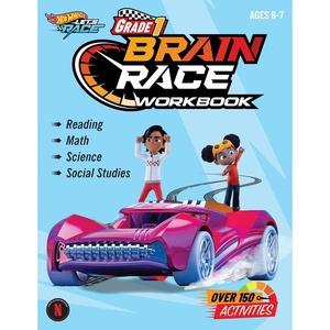 image:imageHot Wheels Brain Race Grade 1 Workbook