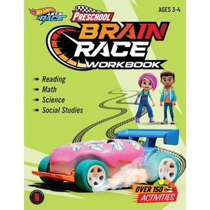 image:imageHot Wheels Brain Race Preschool Workbook